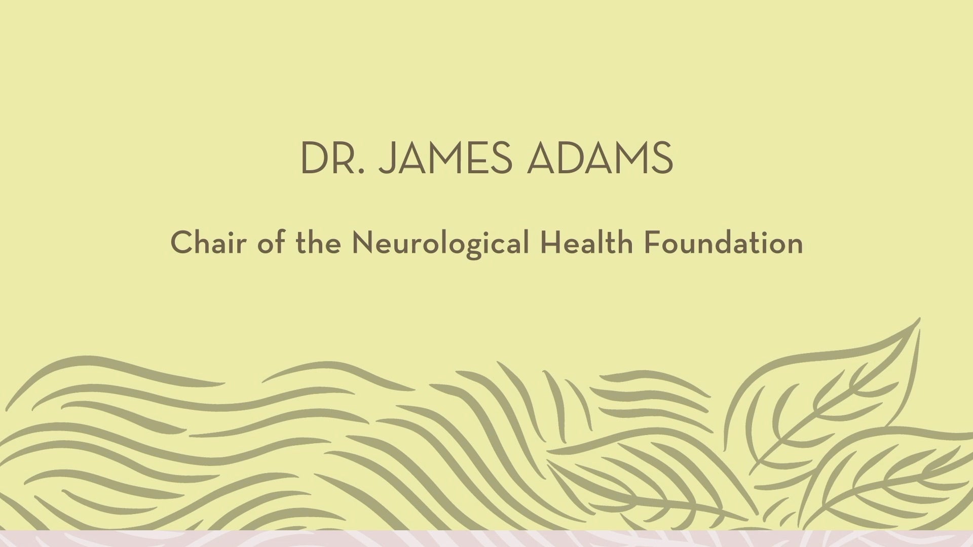 Dr. Adams | Introduction