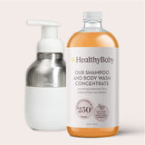 Our Shampoo and Body Wash System Healthynest